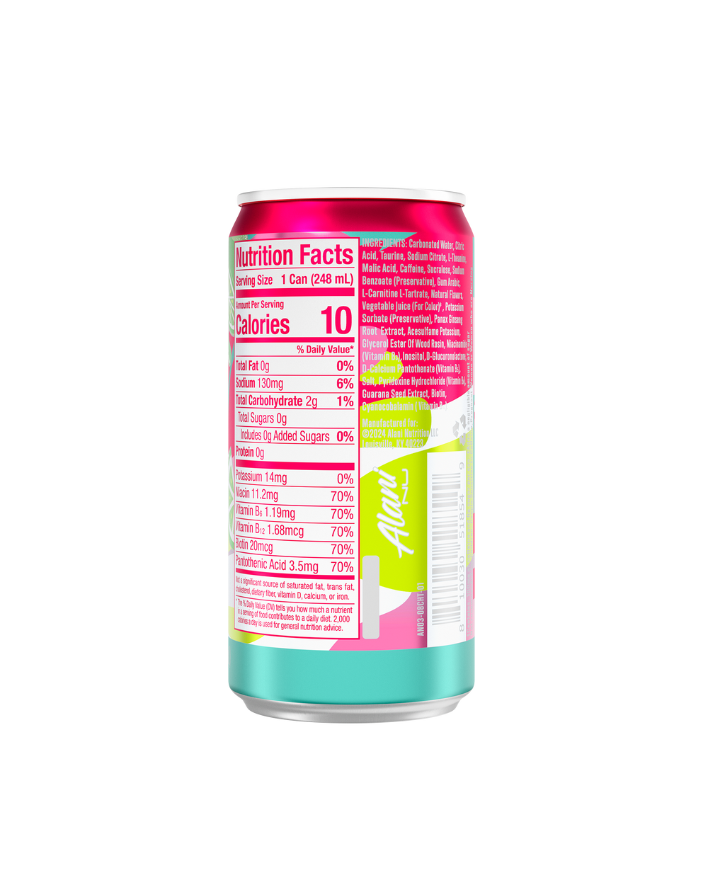 Cherry Twist Mini Energy product features